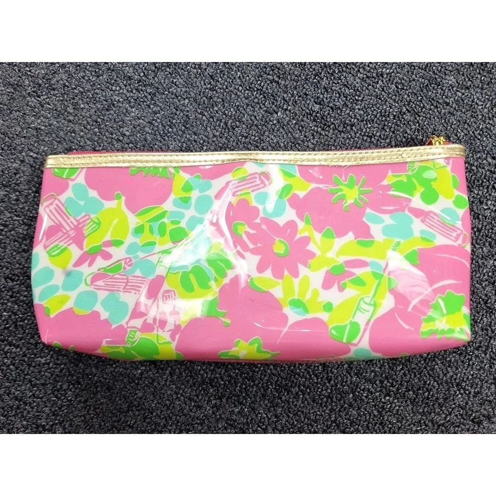 Lilly Pulitzer +‎ Estee Lauder Cosmetic Bag Toiletry Water-resistant Organizer